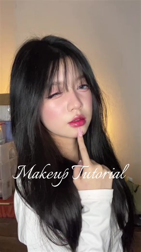 Blue Lens Makeup Tutorial for Douyin