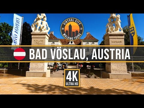 🇦🇹 BAD VÖSLAU, AUSTRIA – Peaceful Walking Tour through a Spa Town [4K]