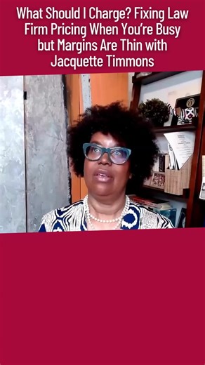 Most lawyers measure success by revenue. Very few stop to ask a better question: “Is the way I’m earning money actually supporting the life I want?” In this episode, we walk through a simple stress test: If you keep doing exactly what you’re doing today, will it fund your personal goals or quietly work against them? That clarity changes pricing, workload, and decision-making fast. Listen to the full conversation to learn about aligning your practice with your life, not just your income. 🎙️ http