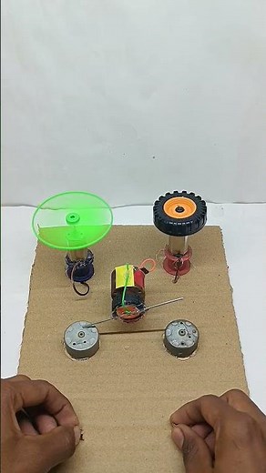 Watch this incredible DC motor and wheel switch mechanism in action! Don’t miss it!