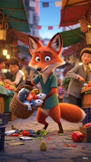 Funny Fox shpig #1fox 😂🦊#funnyfox #funnyanimals #aivideo #shorts #funnyanimals