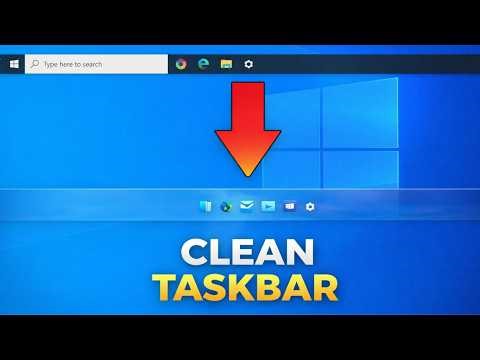 TaskbarX Full Setup Guide 🔥 (Transparent Taskbar + Center Icons)