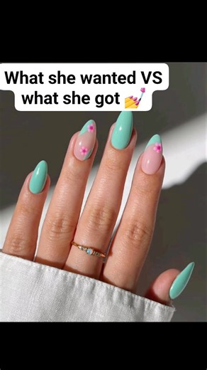 Gel X nails 💅 what she wanted VS what she got 😇 | Karabo Sithole