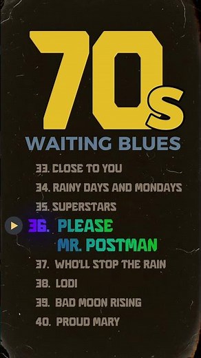 70s music greatest hits | Please Mr. Postman – The Carpenters 📬 Waiting Love Song #70sgreatesthits