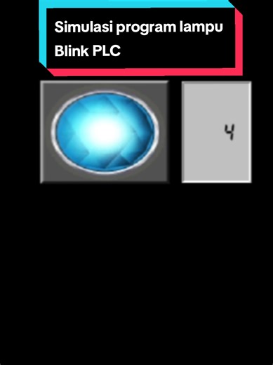 PLC Blink Lampu: 2 Timer & Logika Dasar