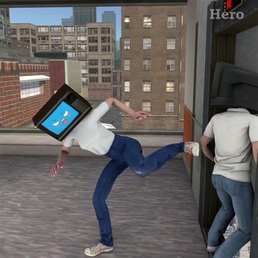 Oh No! I Think I Fell From The Elevator #animation