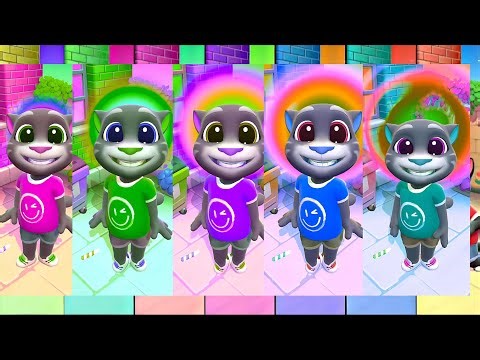 Talking Tom all Full Screengameplay All Foods and Game Unlocked #talkingtom