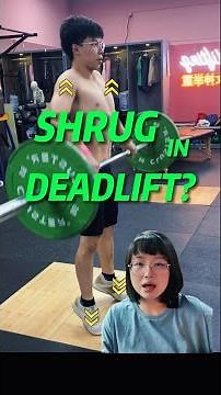 Shrug in Deadlift? - A Deep Dive into the Mechanics of Olympic Weightlifting