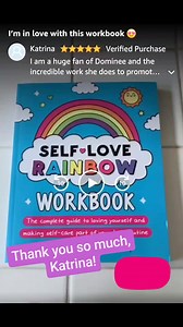 The Self-Love Rainbow Workbook is finally back in stock in the UK. You can find it at Blackwell's, Waterstones, and Amazon UK. Thank you so much UK friends for being patient! 🩷🩷🩷🩷 | Self-Love Rainbow