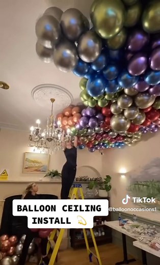 How to Create a Long-Lasting Balloon Ceiling for Balloon Occasions