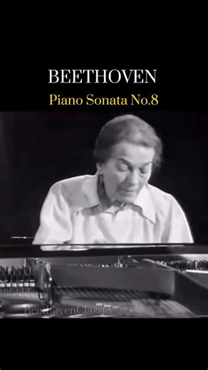 Beethoven Classic on Instagram: "❤️ ANNIE FISCHER – Beethoven: Piano Sonata No. 8 in C minor, Op. 13 “Pathétique” A performance that reaches straight into the soul. Annie Fischer channels Beethoven’s stormy emotions with fearless intensity and lyrical grace, revealing both the grandeur and the heartbreak woven into this iconic sonata. Every phrase breathes with life — as if Beethoven himself were speaking through her hands. Historic concert footage, black & white . #anniefischer #beethoven #path