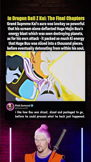 Grand Supreme Kai Solos Huge Buu in Dragon Ball Z: The Final Chapters