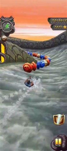 Water slide , temple run game