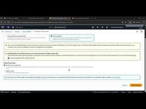 Host a Static Website on Amazon S3 | AWS S3 Static Website Hosting Tutorial (Beginner Lab)