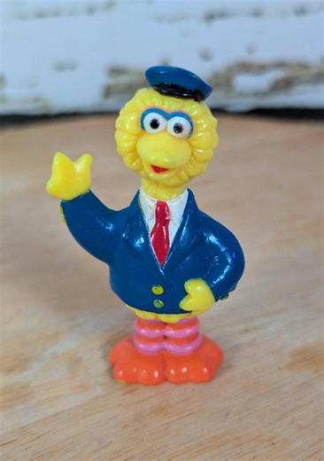 Buy Vintage Big Bird Figure 1980s Jim Henson Production – Sesame Street Collectible Toy – Retro 80s Muppet Figurine Online in India - Etsy