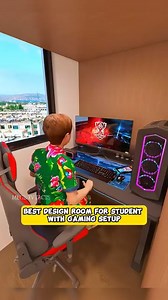 407K views · 6.8K reactions | Best design rom for student with gaming set-up #highlights #highlightseveryone #trivia #virals #everyone #satisfying #viralpost #fypシ #facts #fypシ゚viral #craft #foryoupageシ #art #roomdecor #roomdesign #house #RoomMakeover #roomdecor #roomtour #megetvfacts #studentlife #student #modernliving #modernhome #moderndesign | Movie For You | Facebook