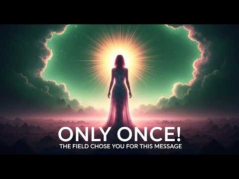 The Quantum Field Will Only Show You This Once — And It Chose You For the Message