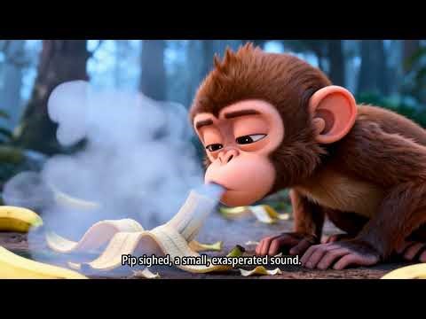 Funny Monkey Babysits a Crazy Baby Gorilla 🐵🦍 | Hilarious Kids Cartoon Adventure