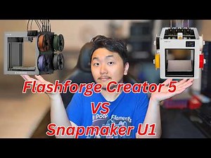 Flashforge Creator 5 Vs Snapmaker U1 Ultimate Comparison | Which One Should You Buy?