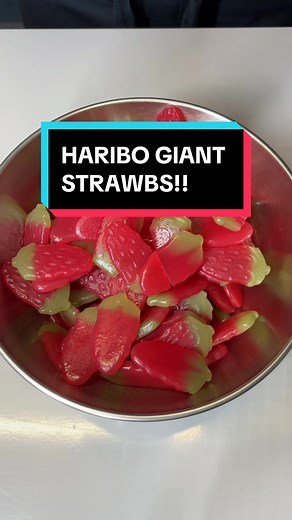 Discover HARIBO Giant Strawbs for Your Sweet Cravings