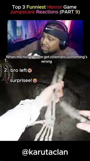 Top 3 Funniest Horror Game Jumpscare Reactions 😂 | Gamers Got Scared