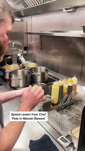 Speed Ramen: 90 Second Recipe from Maneki Ramen Chef!