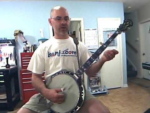 LOTW - Banjo lessons: Alternate tunings - D tuning (Part 1)