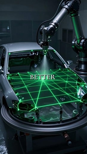 BMW Robots Paint Cars in Complete DARKNESS - Here's Why