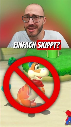 PLESSIE SKIPPEN in Super Mario 3D World! Was passiert? #SuperMario #Mario #Nintendo