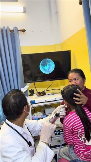 Thick Earwax Build-Up Cleared 😨 | Incredible Ear Transformation #doctorlife #earcare #shorts