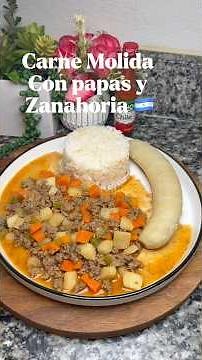 How to make delicious Ground Beef with potatoes and carrots 🇳🇮 #recipe #easycooking