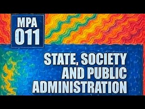 IGNOU | Masters of Pub Ad 🔥 | MPA011 ✅| *State, Society and Public Administration* | Unit 2 #ignou