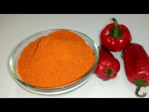 How to Make Paprika Powder at Home