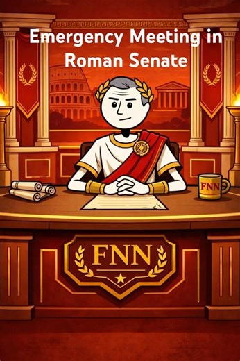 Roman Senate Calls Emergency Meeting After Caesar Crosses the Rubicon | FNN