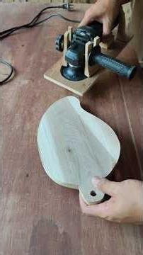 modify the grinding machine, by making bearings. #woodworking #wooddesigner #diy