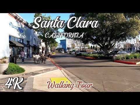 🇺🇸4K-Spending a Day in the Beautiful City of Santa Clara ,California/Relaxing Day🪴