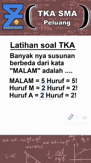 Latihan Soal TKA Matematika Kelas 9 dan 12
