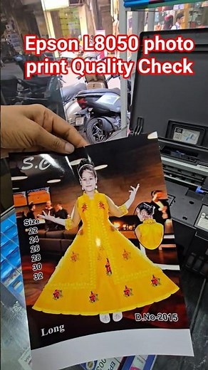 Epson L8050 Photo print Quality Check Review