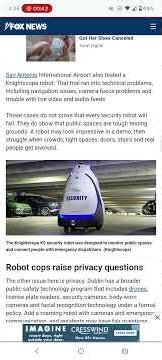 Ohio robot cop retires after zero arrests
