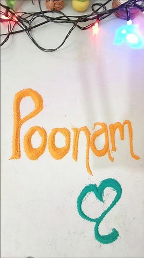 calligraphy name writing✍️ using colourful sand ⌛#shorts #ytshorts #art #diy #writing #craft #funny