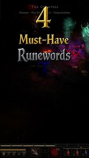 4 MUST-HAVE Early-Game Runewords in Diablo 2 Resurrected (D2R)