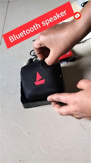 Powerful Bluetooth Speaker 🔊 | Deep Bass Sound | Portable & Stylish Design#short video viral