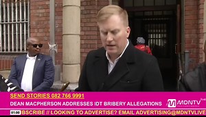 Public Works and Infrastructure Minister Dean Macpherson says he has requested that the bribery allegations against the suspended Independent Development Trust (IDT) CEO Tebogo Malaka and spokesperson Phasha Makgolane be transferred to the Hawks for investigation. | MDN News