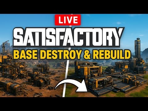 Building our first COAL POWER PLANT in Satisfactory 1.1