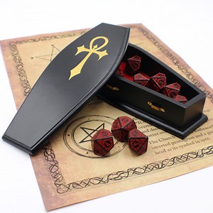 Vampire Coffin Dice Box for Role Playing Games (includes Dice) - Etsy