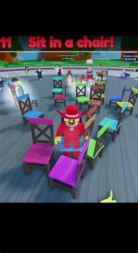 😂ROBLOX CHAIR GAME #shorts #roblox #games