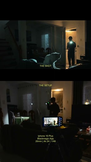 Shot using Iphone 16 Plus with Blackmagic App 🎥 #cinematiccolorgrading #iphone16plus #filmmaking