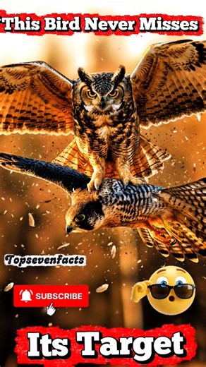 “Falcon vs Owl — Who Wins in the Sky?” #birds #shorts #ytshorts