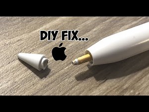 Glue Dot Fix Your Broken Apple Pencil Tip EASILY... | DIY 2024