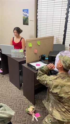 Unexpected Mood Shift After Seeing Military Boyfriend